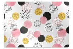 Decormat Podloga za pisarniški stol Geometric dots 120x90 cm 2 cm 