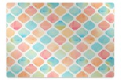 Decormat Zaščitna podloga za stol Colorful pattern 120x90 cm 15 cm 