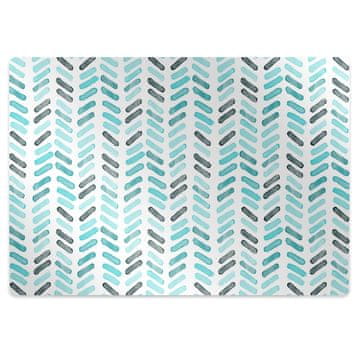 Decormat Podloga za stol Watercolor with herringbone