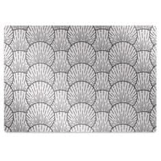 Decormat Zaščitna podloga za stol Sea shells 120x90 cm 15 cm 