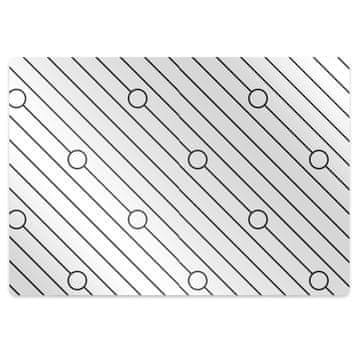 Decormat Podloga za stol Striped pattern