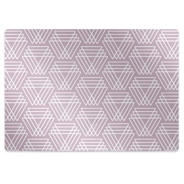 Decormat Podloga za stol Pink triangles