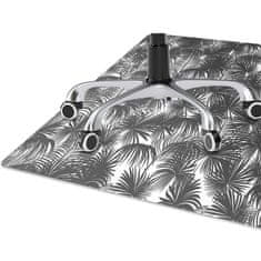 Decormat Podloga za pisarniški stol Črne palme 120x90 cm 15 cm 