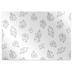Decormat Podloga za zaščito tal Spatial lumps 140x100 cm 2 cm 