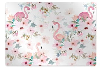 Decormat Podloga za stol Flamings flowers