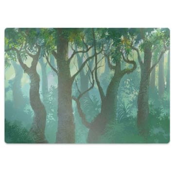 Decormat Podloga za stol Dark forest