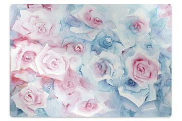 Decormat Podloga za pisarniški stol Pastel flowers