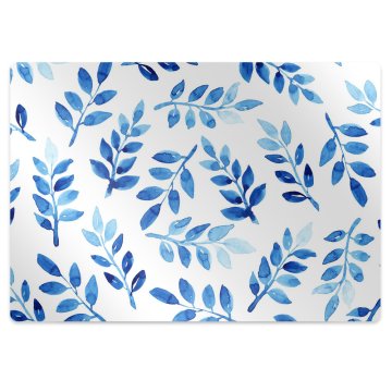 Decormat Podloga za stol Blue watercolor