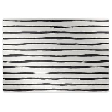 Decormat Podloga za stol Black lines