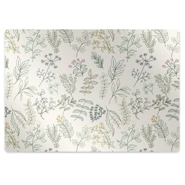 Decormat Podloga za stol Green leaves
