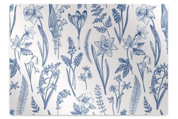 Decormat Podloga za stol Forest flowers