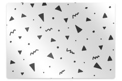 Decormat Zaščitna podloga za stol Geometric shapes 120x90 cm 2 cm 