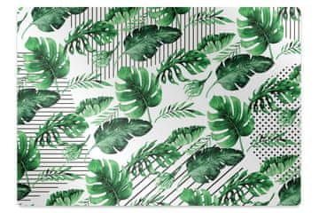 Decormat Podloga za pisarniški stol Dots and leaves