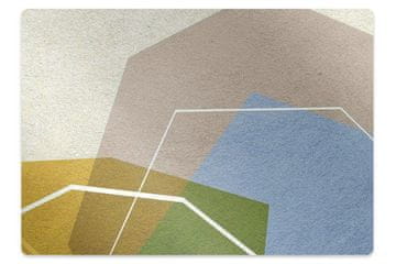 Decormat Podloga za pisarniški stol Geometric figures