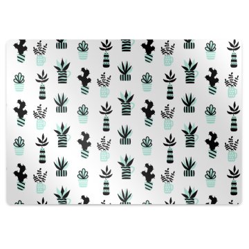 Decormat Zaščitna podloga za stol Succulents
