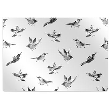 Decormat Zaščitna podloga za stol Painted sparrows