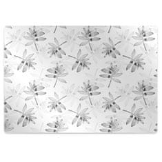 Decormat Zaščitna podloga za stol Leaves without color 140x100 cm 2 cm 