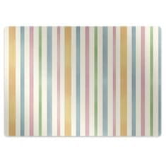 Decormat Zaščitna podloga za stol Colorful lines 120x90 cm 15 cm 