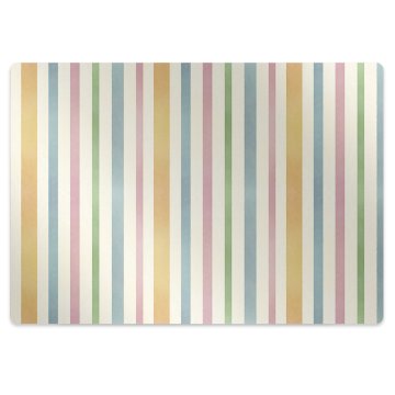 Decormat Zaščitna podloga za stol Colorful lines