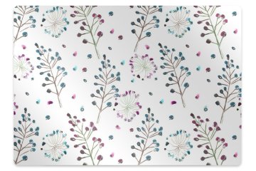 Decormat Podloga za zaščito tal Floral motif