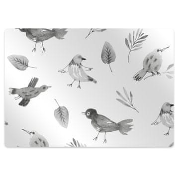 Decormat Podloga za pisarniški stol Drawn birds