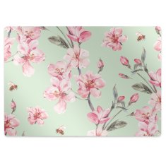 Decormat Podloga za pisalni stol Cherry blossoms 120x90 cm 2 cm 