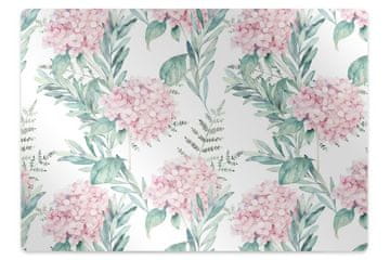 Decormat Podloga za pisarniški stol Light pink flowers