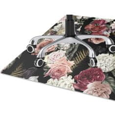Decormat Podloga za pisarniški stol Temni vrt 140x100 cm 2 cm 
