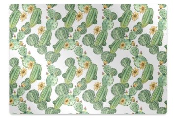 Decormat Podloga za stol Cacti with flowers