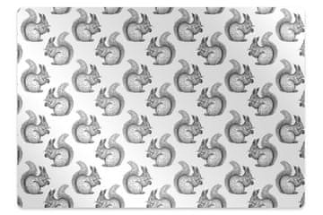 Decormat Podloga za stol Squirrel pattern