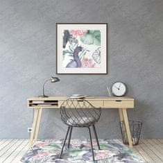 Decormat Podloga za pisarniški stol Tropske ptice 120x90 cm 15 cm 
