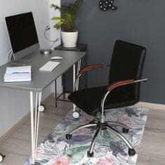 Decormat Podloga za pisarniški stol Tropske ptice 120x90 cm 15 cm 