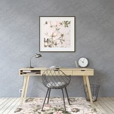 Decormat Podloga za pisarniški stol Pisane rože 120x90 cm 2 cm 