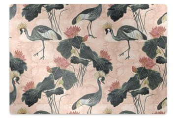 Decormat Podloga za stol Chinese cranes