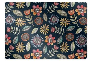 Decormat Podloga za stol Colorful flowers
