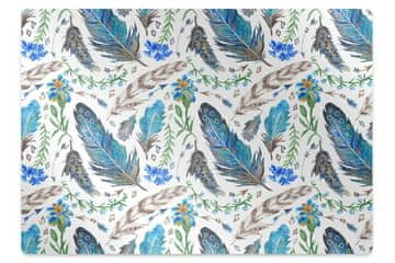 Decormat Podloga za stol Bird feathers