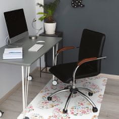 Decormat Podloga za pisarniški stol Zajec lisica 100x70 cm 