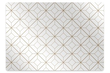 Decormat Podloga za stol Geometric diamonds