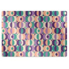 Decormat Podloga za zaščito tal Squares and wheels 120x90 cm 15 cm 