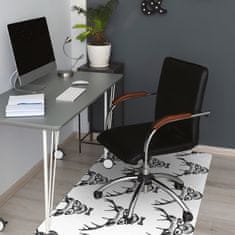 Decormat Podloga za pisarniški stol Risba jelenov 140x100 cm 2 cm 