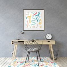 Decormat Podloga za pisarniški stol Kaligrafija 120x90 cm 2 cm 