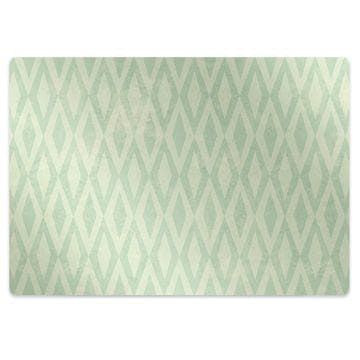 Decormat Podloga za stol Green rombs