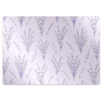 Decormat Podloga za zaščito tal Lavender flowers
