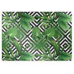 Decormat Podloga za pisalni stol Tropical leaves 140x100 cm 