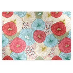 Decormat Podloga za pisalni stol Floral pattern 140x100 cm 15 cm 