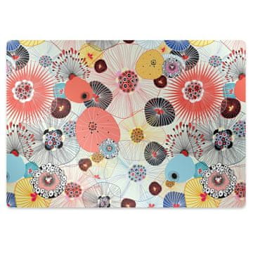 Decormat Podloga za pisalni stol Floral pattern