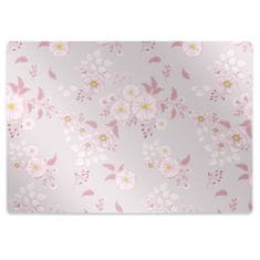 Decormat Podloga za zaščito tal Little pink flowers 120x90 cm 2 cm 