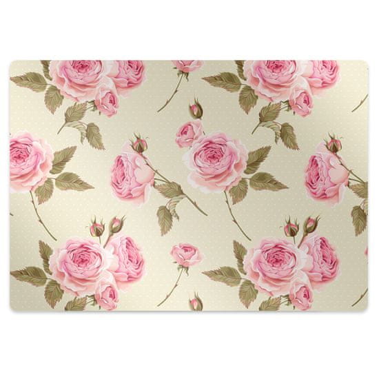 Decormat Podloga za pisalni stol English roses