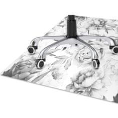 Decormat Podloga za pisarniški stol Peonije 120x90 cm 2 cm 