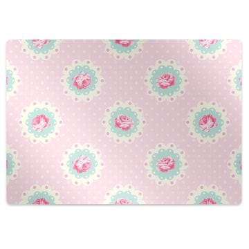 Decormat Podloga za stol Roses and dots